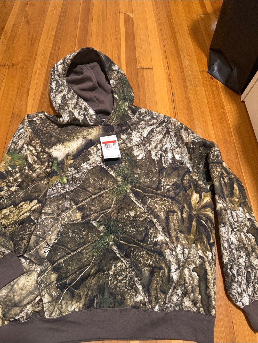 Jordan Men’s Camo Hoodie Sweatshirt - Green, Brown, Gray
